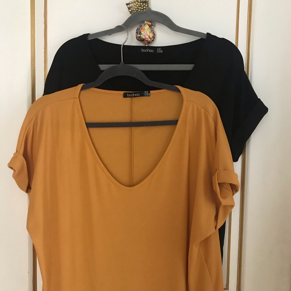 V-Neck Short Sleeved Tops ✨